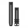 Garmin Instinct Series Silikonikellonauha Grafiitti 22 mm QuickFit