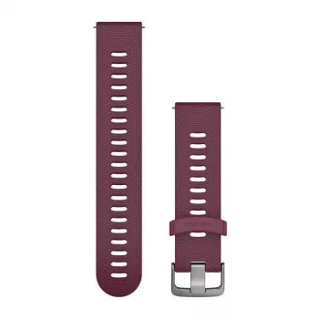 HAMA Garmin Silikonirannenauha Vivoactive 3, Vivomove HR, Forerunner 645, Forerunner 245 - Berry 010-11251-1W