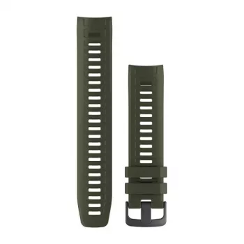 Garmin Instinct silikoninen kellonranneke, 22 mm, Moss, 010-12854-16