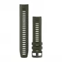 Garmin Instinct silikoninen kellonranneke, 22 mm, Moss, 010-12854-16