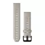Garmin 20 mm silikoninen kellonranneke, Lightsand, 010-13102-04