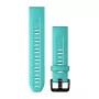 Garmin 20 mm silikoninen kellonranneke, Aqua, 010-13102-05