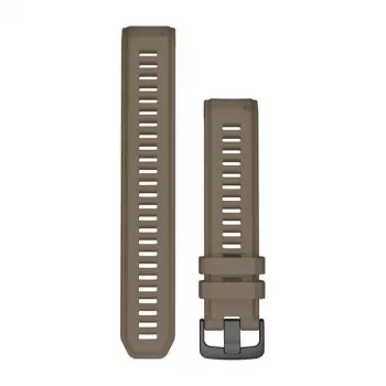 Garmin silikoninen kellonranneke 22mm Instinct 2 -kellolle, Coyote Tan, 010-13105-07