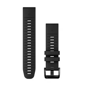 Garmin QuickFit 22 mm silikoniranneke kelloihin, musta (010-13280-00)