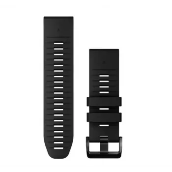 Garmin QuickFit 26 mm silikoniranneke kelloihin, musta (010-13281-00)