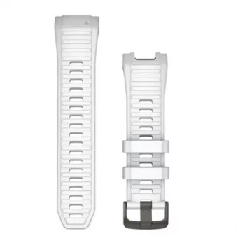 Garmin 26 mm silikoniranneke Instinct 2X -kelloihin, valkoinen (010-13295-04)