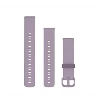 Garmin Quick Release 20 mm silikoniranneke kelloihin, Orchid (010-12932-33)