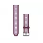 Garmin Quick Release 20 mm silikoninen kellonranneke, Berry/Lilac (010-11251-AK)
