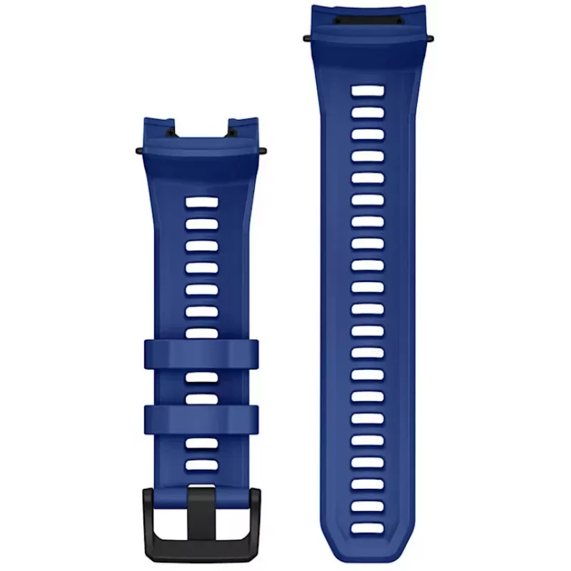 Garmin silikoninen kellonranneke 26mm QuickFit for Instinct 3 – 50 mm Bolt Blue Limited Edition 010-13396-07