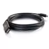 C2G USB-C - HDMI -adapterikaapeli - 1,83 m - musta - 4K@60Hz - käännettävä USB-C-liitin