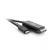 C2G USB-C - HDMI -adapterikaapeli - 1,83 m - musta - 4K@60Hz - käännettävä USB-C-liitin