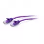 CABLES2GO C2G 3ft (0,9m) Cat6a Snagless Unshielded (UTP) Slim Ethernet -verkkoliitäntäkaapeli - violetti