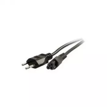 CABLES2GO C2G Swiss kannettavan tietokoneen virtajohto - IEC 60320 C5 - SEV 1011 (M) - 2 m - musta - Sveitsi