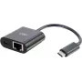 CABLES2GO C2G 82408 USB 3.1 Gen 1 Type-C -keskitin 4 USB-A-liitännällä, musta