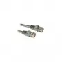 CABLES2GO Cat5e UTP -patch-kaapeli 3m harmaa, valettu, taittosuojalla, vedonpoistolla, RJ45