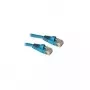 CABLES2GO CAT5e UTP -patch-kaapeli 1m sininen valettu vedonpoisto-RJ45