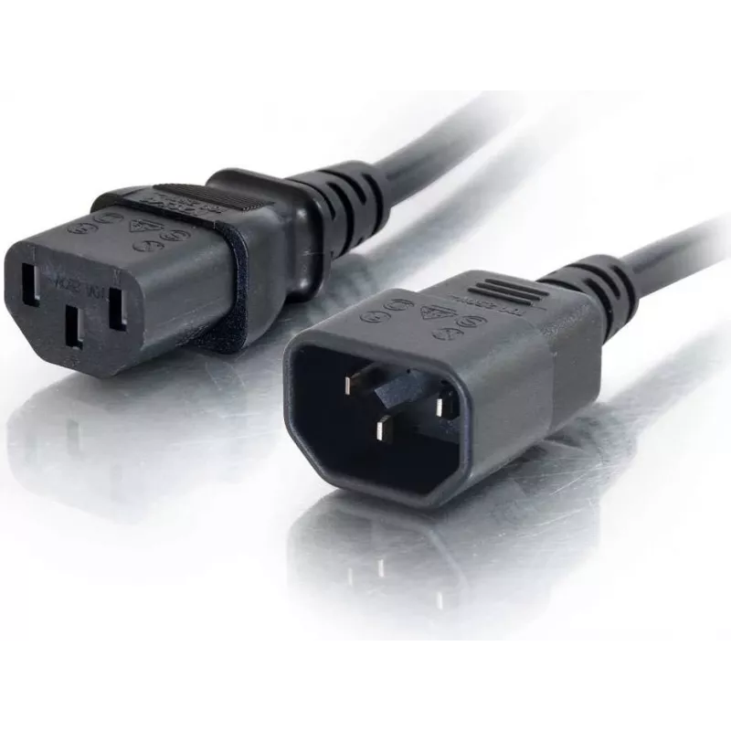 CABLES2GO jatkokaapeli C13-C14 2m musta