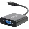 C2G USB 3.1 USB Type-C - VGA -sovitin - USB C - VGA musta