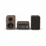 PURE ACOUSTICS Pure Classic Stereo Mini -stereojärjestelmä DAB+/FM, Bluetooth, CD, USB, ruskea/pähkinä