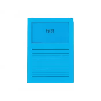ELCO Ordo Classico asiakirjakansio A4, 220 x 310 mm, 120 g/m², kuningsininen, 100 kpl (29489.33)