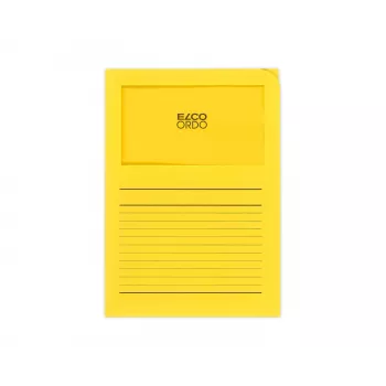ELCO Ordo Classico asiakirjakansio A4, 220 x 310 mm, 120 g/m², intensiivikeltainen, 100 kpl (29489.72)