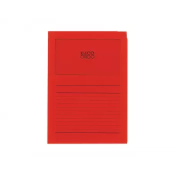 ELCO Ordo Classico asiakirjakansio A4, 220 x 310 mm, 120 g/m², punainen, 100 kpl (29489.92)
