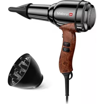 VALERA Swiss Steelmaster D Professional hiustenkuivaaja 2000W musta kromi