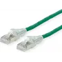Dätwyler Cat.6 -verkkokaapeli, AMP v2, vihreä, 10 m, CU 7702 Flex LS0H, U/UTP