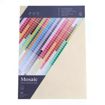 Artoz Papier Mosaic ivory A4 90 g/m² 25 arkkia kirjepaperi