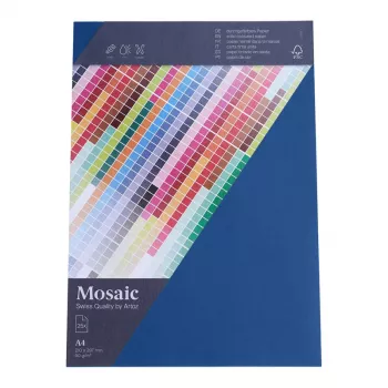 Artoz Papier Mosaic marine kirjoituspaperi A4 90 g/m² 25 arkkia