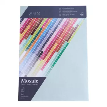 Artoz Papier Mosaic kirjepaperi vaaleansininen A4 90 g/m² 25 arkkia