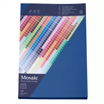 Artoz Papier Mosaic kirjekuoret DIN C5 ilman ikkunaa laivastonsininen kasteliimattu 20 kpl