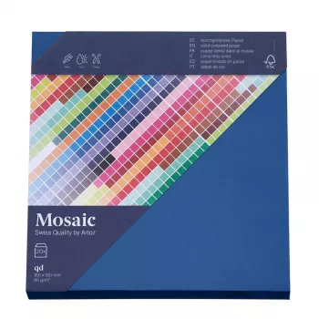 Artoz Papier Mosaic neliönmuotoiset kirjekuoret laivastonsininen kumiliimattu 20 kpl