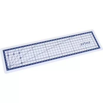 Artoz Papier -leikkausviivain-sarja 7-osainen 32,0 cm läpinäkyvä