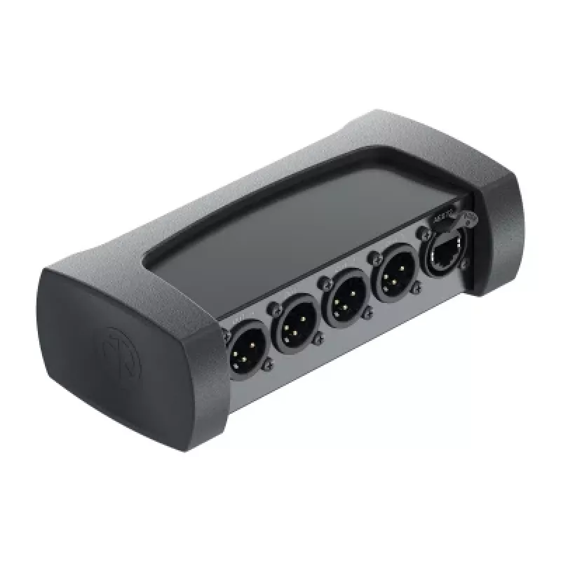 Neutrik NA-4I4O-AES72 stagebox musta
