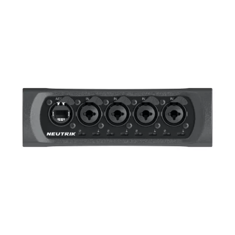 Neutrik NA-4I4O-AES72 stagebox musta