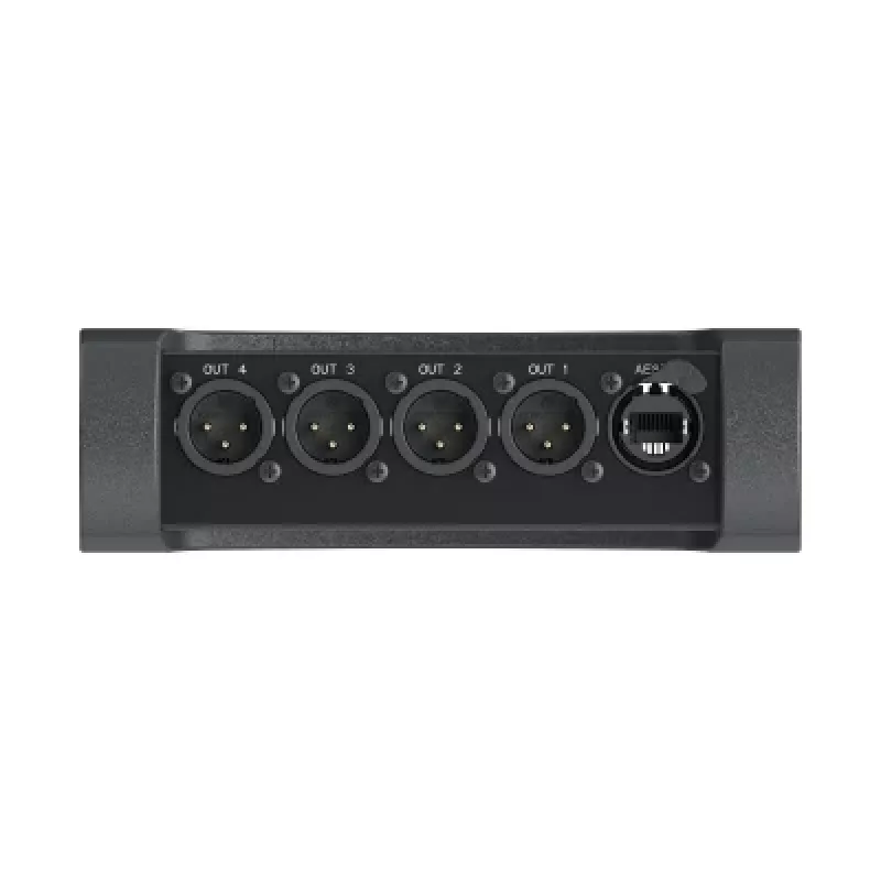 Neutrik NA-4I4O-AES72 stagebox musta