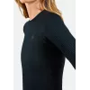Odlo Performance Warm BL Top Crew Neck L/S - Graphite Grey - naisten - M
