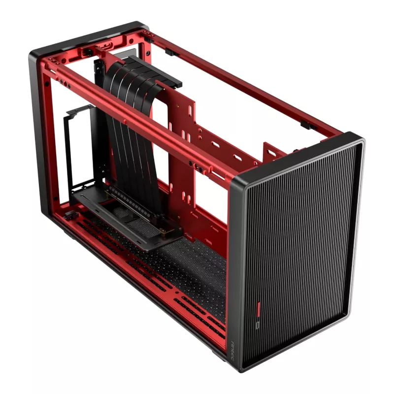 Antec Performance 1M Mini-ITX Tower -pelikotelo, musta, ilman virtalähdettä (SFX/SFX-L)