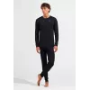 Odlo Merino 200 BL Bottom pitkät aluskerrastohousut - musta, XL