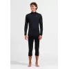 Odlo Merino 200 BL Top Turtle Neck LS Half Zip - musta, koko M