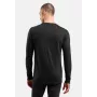 Odlo Merino 200 BL Top Crew Neck LS - musta, koko XL