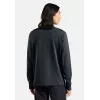 Odlo Grid Fleece Mid Layer Full Zip -takki - Black Melange, koko L