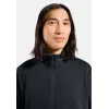 Odlo Grid Fleece Mid Layer Full Zip -takki - Black Melange, koko L