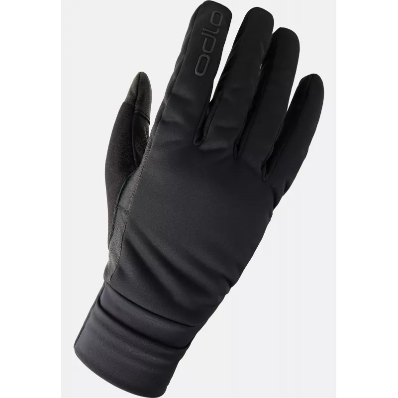 Odlo Nordic Warm Gloves Full Finger - musta, koko XL