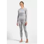 Odlo Active Warm X Pow BL Bottom pitkä alusasu alaosa - Silver Grey, koko S