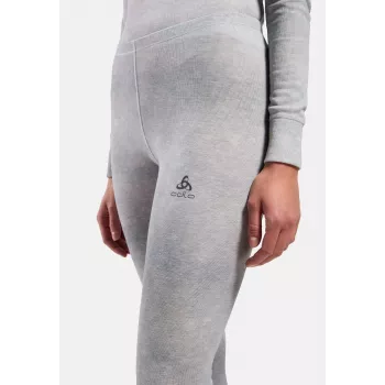Odlo Active Warm X Pow BL Bottom pitkä alusasu alaosa - Silver Grey, koko S