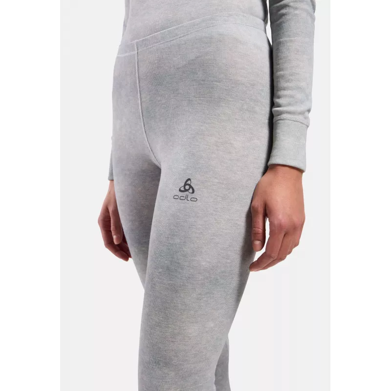 Odlo Active Warm X Pow BL Bottom pitkä alusasu alaosa - Silver Grey, koko S
