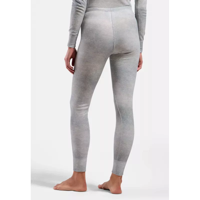 Odlo Active Warm X Pow BL Bottom pitkä alusasu alaosa - Silver Grey, koko S