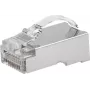 ROLINE Easy Passthrough RJ45 -liitin Cat.6/6A STP 10 kpl:n pakkaus